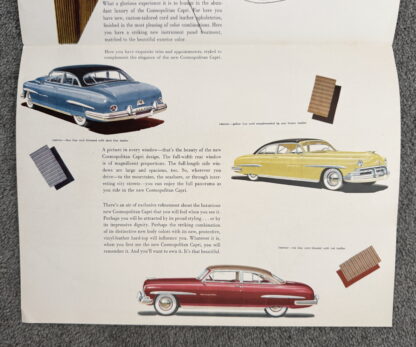 1950 Lincoln Cosmopolitan Capri Brochure - Image 5