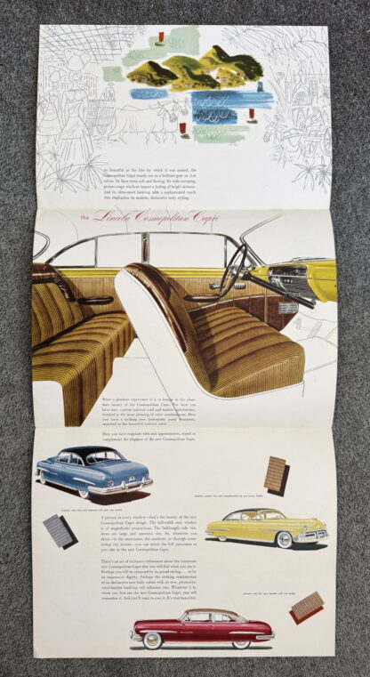 1950 Lincoln Cosmopolitan Capri Brochure - Image 6