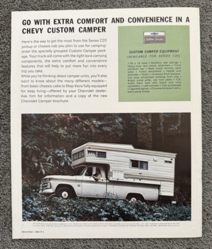 1966 Chevrolet Pickup Brochure C10, C20, C30, K10, K20 Fleetside, Stepside - Image 12