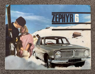 1964 Ford Zephyr Six New Zealand Brochure