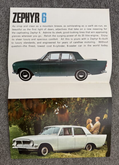 1964 Ford Zephyr Six New Zealand Brochure - Image 4