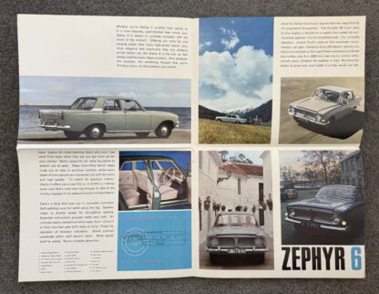 1964 Ford Zephyr Six New Zealand Brochure - Image 5