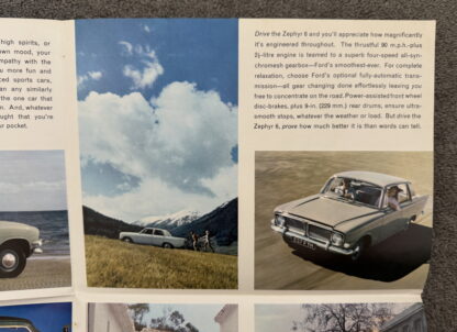 1964 Ford Zephyr Six New Zealand Brochure - Image 7