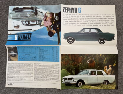 1964 Ford Zephyr Six New Zealand Brochure - Image 10