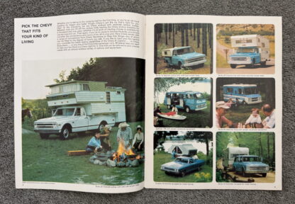 1968 Chevrolet El Camino, Sportvan, C10, C20 Recreational Vehicles Brochure - Image 2