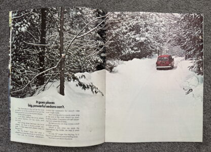 1969 Volkswagen Type 3 1600 Squareback Brochure - Image 4