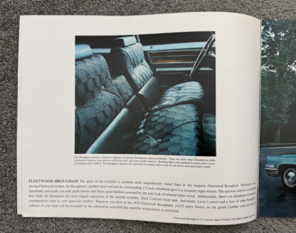 1970 Cadillac Range Brochure Fleetwood, Eldorado, Calais, DeVille - Image 4
