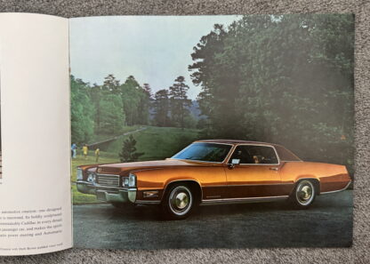 1970 Cadillac Range Brochure Fleetwood, Eldorado, Calais, DeVille - Image 7