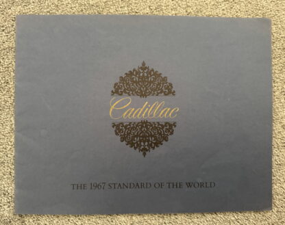1967 Cadillac Range Brochure Fleetwood, Calais, De Ville