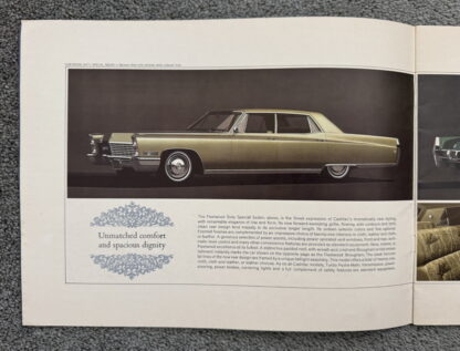 1967 Cadillac Range Brochure Fleetwood, Calais, De Ville - Image 4