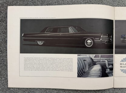 1967 Cadillac Range Brochure Fleetwood, Calais, De Ville - Image 6
