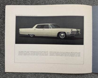 1967 Cadillac Range Brochure Fleetwood, Calais, De Ville - Image 18