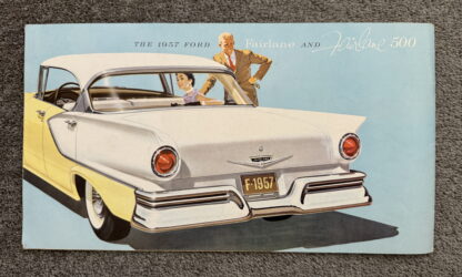 1957 Ford Fairlane Full Brochure - Image 22
