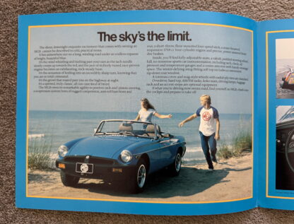 1979 MG MGB Brochure - Image 2