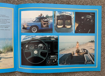 1979 MG MGB Brochure - Image 3