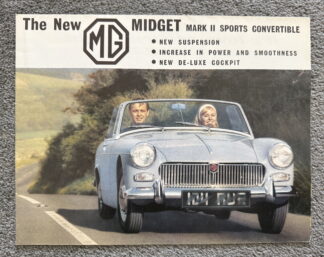 1964 MG Midget Mk II Brochure