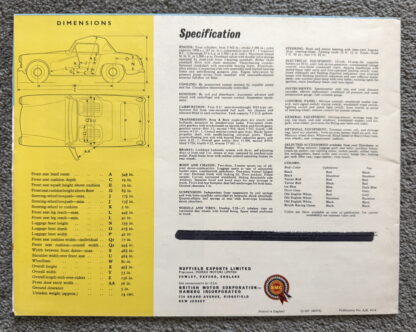 1965 MG Midget Mk II Brochure - Image 13