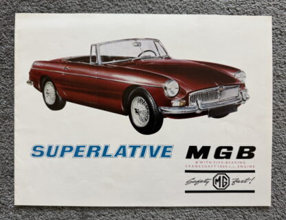1967 MG MGB Brochure
