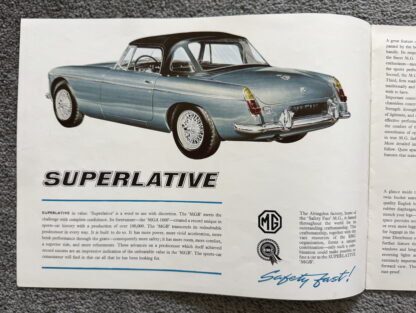 1967 MG MGB Brochure - Image 2