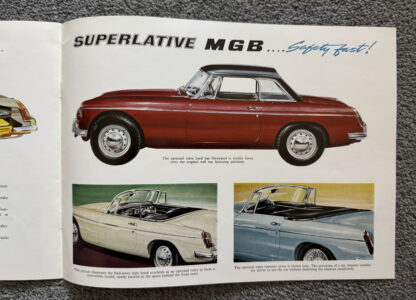 1967 MG MGB Brochure - Image 7