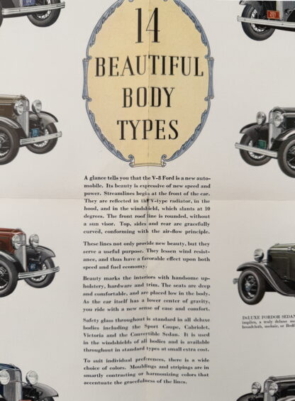 1932 Ford V8 Model 18 Range Brochure - Image 8