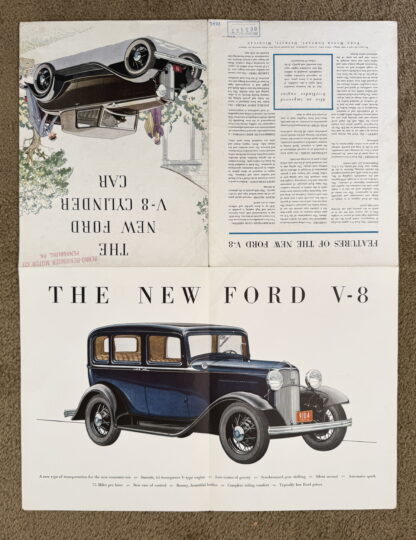1932 Ford V8 Model 18 Range Brochure - Image 9
