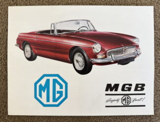 1966 MG MGB Brochure