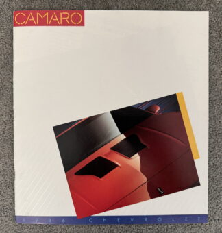 1986 Chevrolet Camaro Brochure