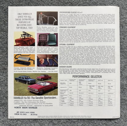 1965 Rambler Classic Brochure - Image 7