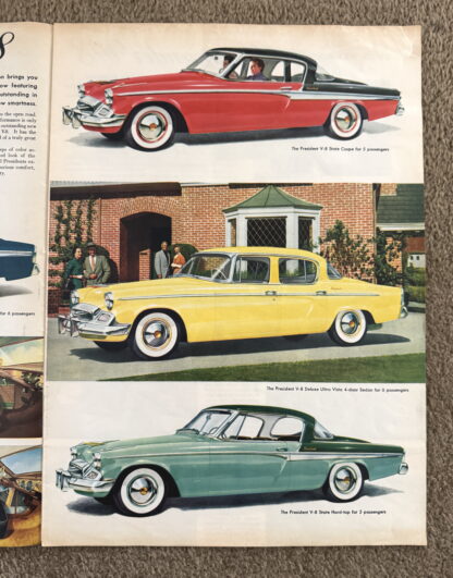 1955 Studebaker Range Brochure President, Commander, Champion - Image 3