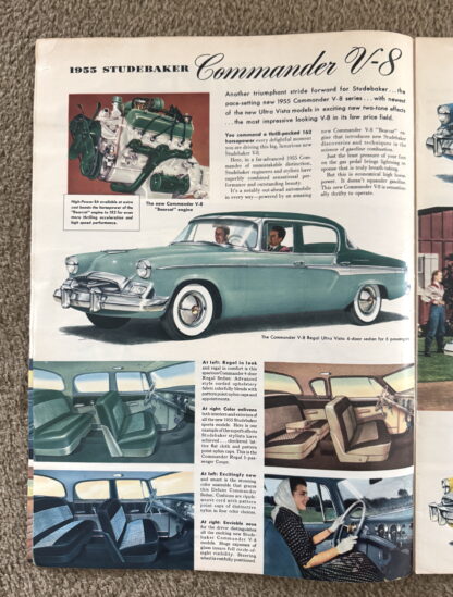 1955 Studebaker Range Brochure President, Commander, Champion - Image 4