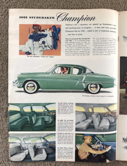 1955 Studebaker Range Brochure President, Commander, Champion - Image 6