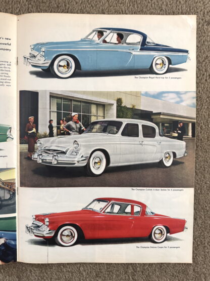 1955 Studebaker Range Brochure President, Commander, Champion - Image 7
