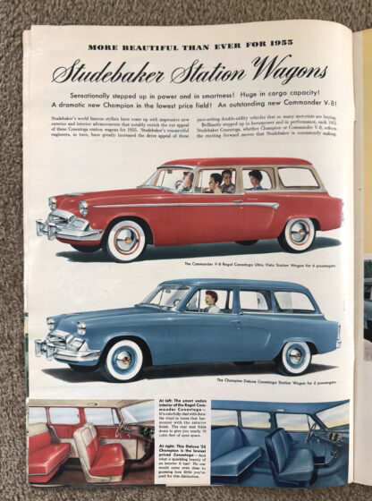 1955 Studebaker Range Brochure President, Commander, Champion - Image 8
