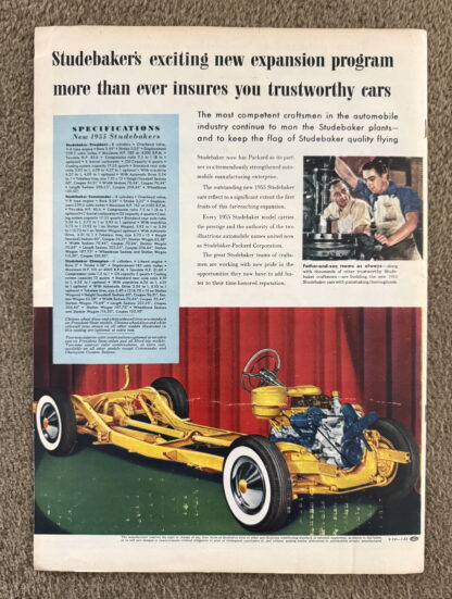 1955 Studebaker Range Brochure President, Commander, Champion - Image 12