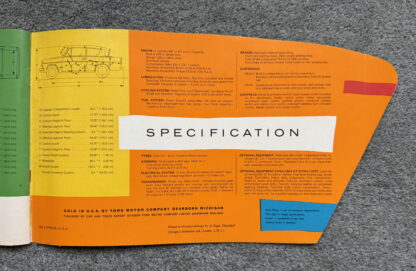 1959 Ford Anglia Brochure - Image 12