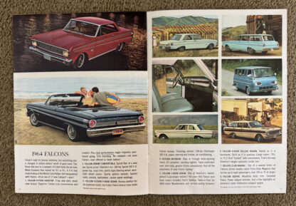 1964 Ford Range Brochure Mustang, Falcon, Thunderbird, Galaxie, Fairlane - Image 7