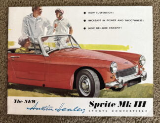1965 Austin Healey Sprite Brochure