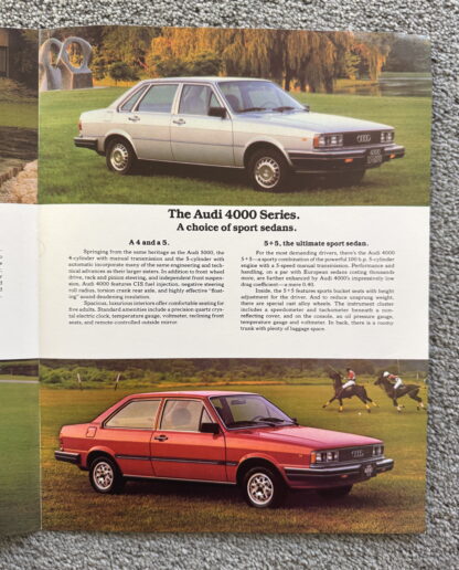 1981 Porsche Audi Ranges 924, 911, 928, 4000, 5000, 80, 100, 200 Brochure - Image 5