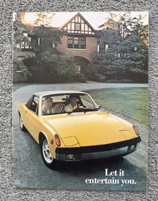 1973 Porsche 914 Brochure