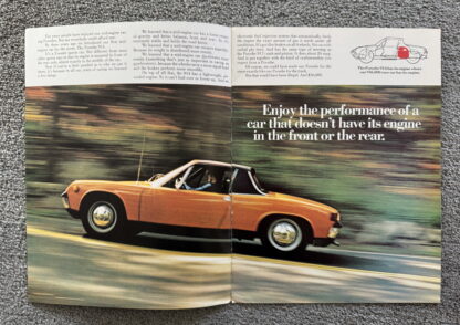 1973 Porsche 914 Brochure - Image 2