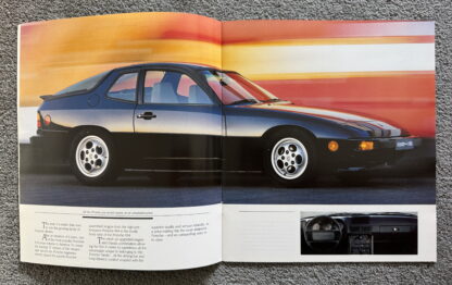 1987 Porsche Range Brochure, 924, 944, 911 928 - Image 4