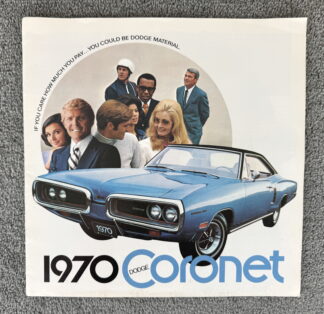1970 Dodge Coronet, R/T, Super Bee Brochure