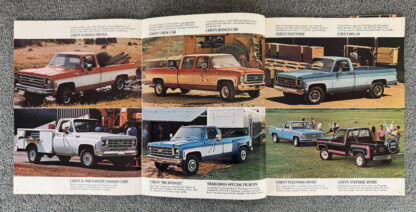 1977 Chevrolet Pickup Brochure C10, C20, C30, K10/20/30, Fleetside, Stepside - Image 3