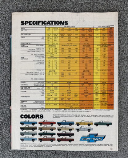 1977 Chevrolet Pickup Brochure C10, C20, C30, K10/20/30, Fleetside, Stepside - Image 11