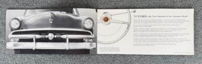 1953 Ford Full Range Brochure Crestline, Customline, Mainline, Wagons - Image 2
