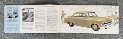 1953 Ford Full Range Brochure Crestline, Customline, Mainline, Wagons - Image 3
