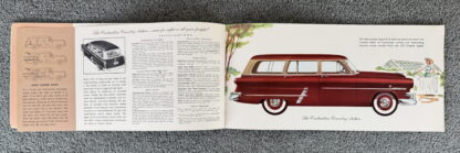 1953 Ford Full Range Brochure Crestline, Customline, Mainline, Wagons - Image 10