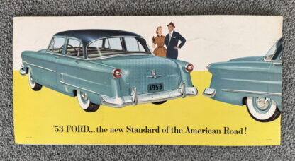 1953 Ford Full Range Brochure Crestline, Customline, Mainline, Wagons - Image 17