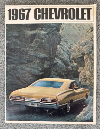 1967 Chevrolet Range Brochure Impala, Caprice, Bel Air, Biscayne